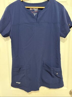 Grey’s Anatomy by Barco Women's Navy Medical Scrub Top